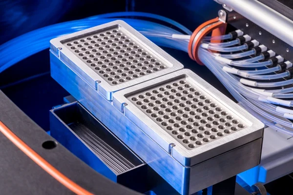 Sierra BioSystems Shasta Oligo - Photo of the Shasta DNA/RNA Synthesizer